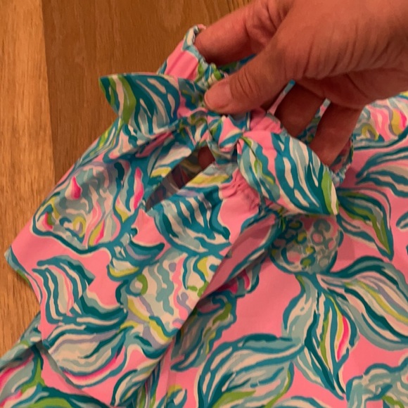 Lilly Pulitzer Tamara Top - Off The Scales - Picture 4 of 5